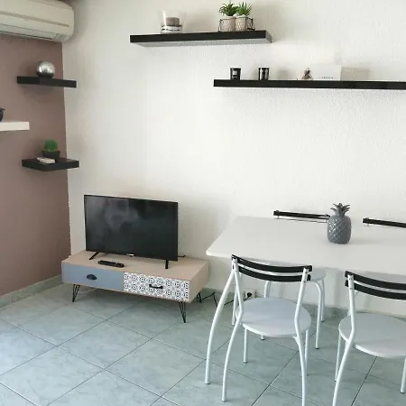 Joli Bord De Mer, Clim, Balcon, Parking Prive Menton